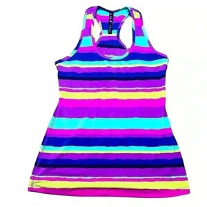 EUC Lukka Lux Racerback Tank Top PINK PURPLE BLACK BLUE MINT YELLOW SM MSP $68*